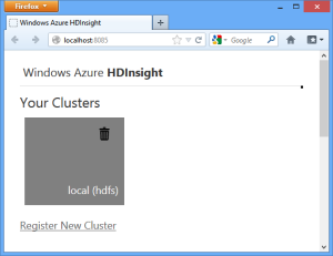HDInsight developer preview March 25 2013